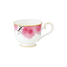 Noritake® Yae Tea Cups in White/Pink (Set of 4)<br />