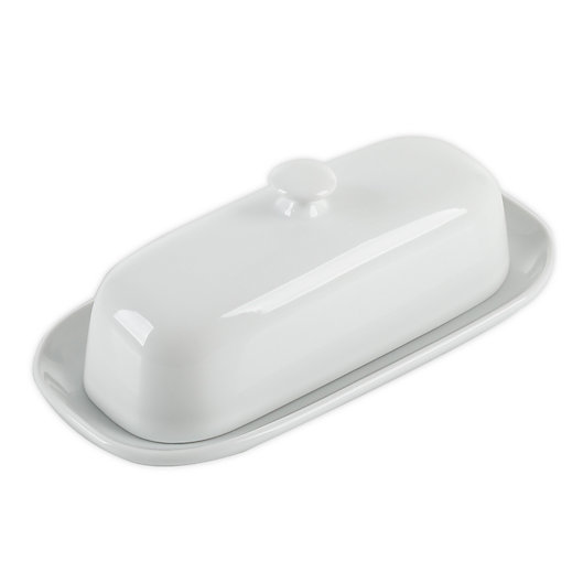 Alternate image 1 for Our Table™ Simply White Covered Butter Dish