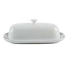 Alternate image 2 for Our Table&trade; Simply White Covered Butter Dish