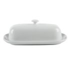 Alternate image 2 for Our Table&trade; Simply White Covered Butter Dish