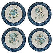 Certified International Bohemian Blue Dinner Plates (Set of 4)