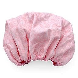 Betty Dain Socialite Terry Lined Shower Cap in Pink