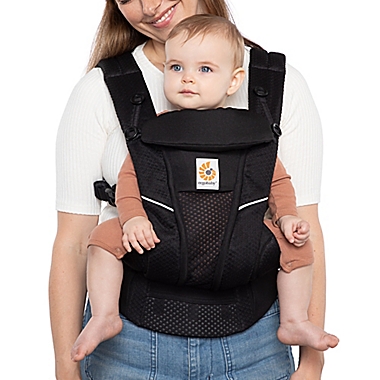 Ergobaby&trade; Omni&trade; Breeze Baby Carrier in Onyx Black. View a larger version of this product image.