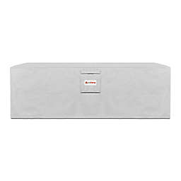 Real Flame® Baltic Rectangle Fire Table Protective Cover in Light Grey