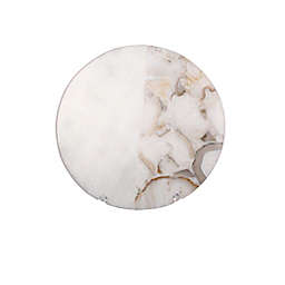 Jodhpuri™ Inc. 12-Inch Round Marble & Agate Serving Tray
