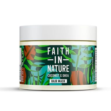 Faith In Nature 10 oz. Coconut & Shea Butter Hydrating Hair Mask. View a larger version of this product image.