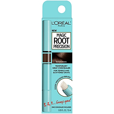 L&#39;Oreal&reg; Temporary Gray Hair Color Concealer Brush in Medium Brown. View a larger version of this product image.