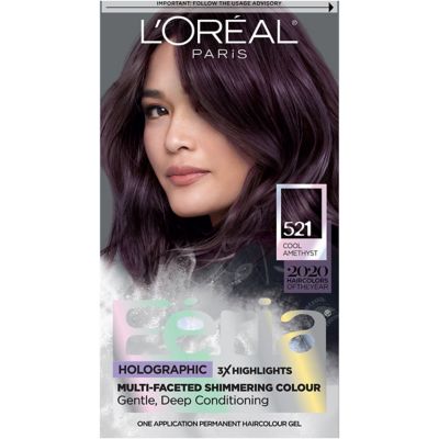 L&#39;Oreal&reg; Multi-Faceted Feria Haircolor in 52 Medium Cool Iridescent Brown/Cool Amethyst