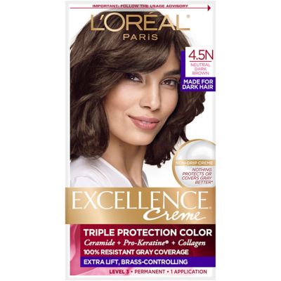 L&#39;Oreal&reg; Paris Excellence&reg; Triple Protection Hair Color in 4.5N Dark Neutral Brown