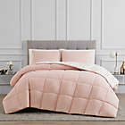 Alternate image 1 for Reversible 3-Piece King Comforter Set in Pink