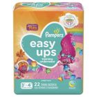 Alternate image 1 for Pampers&reg; Easy Ups&trade; Size 3-4T 22-Count Jumbo Pack Girl&#39;s Training Underwear