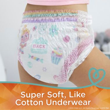 Pampers&reg; Easy Ups&trade; Size 3-4T 22-Count Jumbo Pack Girl&#39;s Training Underwear. View a larger version of this product image.