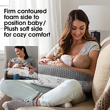 Boppy&reg; Best Latch Breastfeeding Pillow in Grey. View a larger version of this product image.