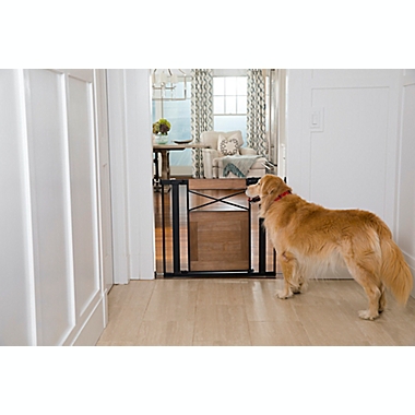 Safety 1st&reg; Easy Install Modern Farmhouse Gate. View a larger version of this product image.
