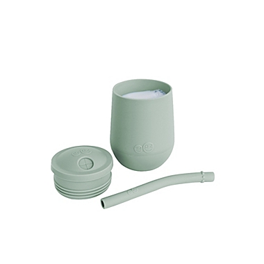 ezpz&trade; Mini Cup + Straw Training System in Sage. View a larger version of this product image.