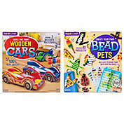 Made By Me&reg; Bead Pets/Wooden Cars Bundle