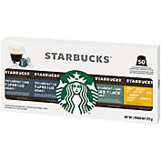Starbucks&reg; by Nespresso&reg; Original Line Variety Pack Coffee Capsules 50-Count