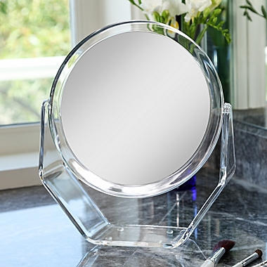 Zadro&trade; Dual Sided Swivel Vanity Mirror in Acrylic. View a larger version of this product image.