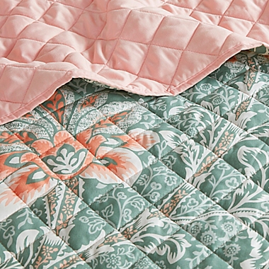Greta Multicolor 3-Piece Full/Queen Quilt Set. View a larger version of this product image.