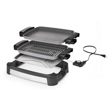 CRUX&reg; Artisan Series Smokeless Grill in Black. View a larger version of this product image.