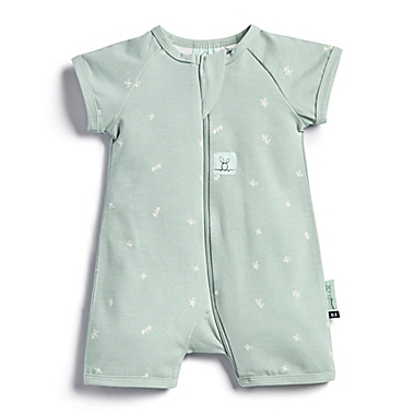 ergoPouch&reg; Size 0-3M 0.2 TOG Short Sleeve Pajama in Sage. View a larger version of this product image.