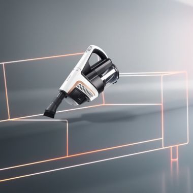 Miele&reg; Triflex HX1 Cordless Stick Vacuum in Lotus White. View a larger version of this product image.