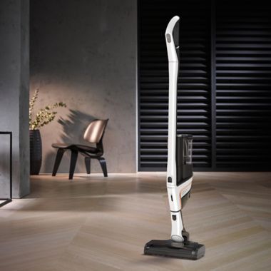 Miele&reg; Triflex HX1 Cordless Stick Vacuum in Lotus White. View a larger version of this product image.