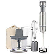Cuisinart&reg; Variable Speed Smart Stick Hand Blender with Chopper in Brushed Stainles Steel