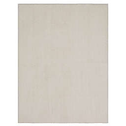 Simply Essential™ Riley 4'6 x 6' Area Rug in Solid Ivory
