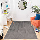 Alternate image 1 for Simply Essential&trade; Riley 8&#39; x 10&#39; Area Rug in Solid Grey