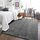 Alternate image 2 for Simply Essential&trade; Riley 8&#39; x 10&#39; Area Rug in Solid Grey