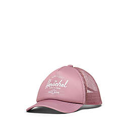 Herschel Supply Co. Size 6-18M Baby Whaler Mesh Snapback Cap in Rose/White