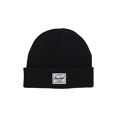 Herschel Supply Co. Size 0-6M Baby Beanie in Black. View a larger version of this product image.