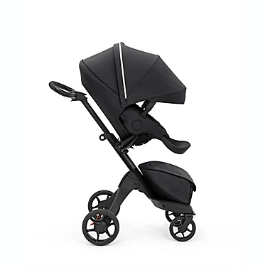 Stokke&reg; Xplory&reg; X Stroller in Black. View a larger version of this product image.