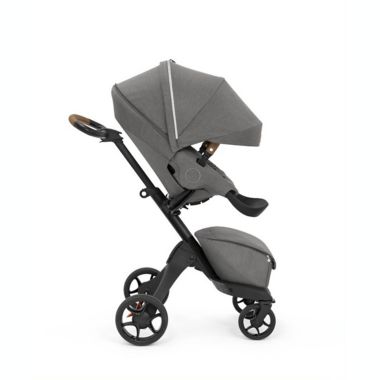 Stokke&reg; Xplory&reg; X Stroller in Grey. View a larger version of this product image.