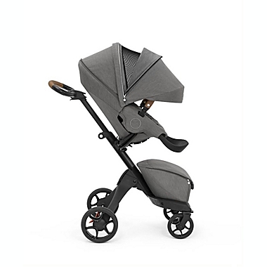 Stokke&reg; Xplory&reg; X Stroller in Grey. View a larger version of this product image.
