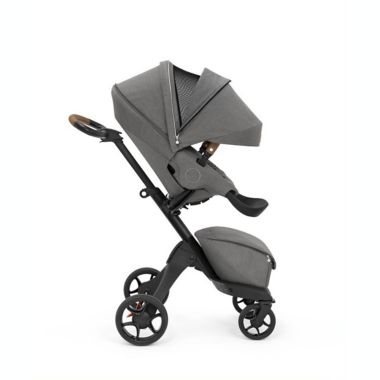 Stokke&reg; Xplory&reg; X Stroller in Grey. View a larger version of this product image.