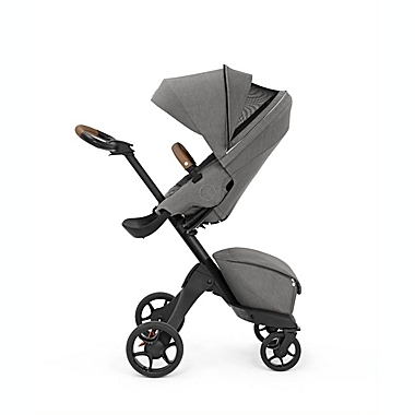 Stokke&reg; Xplory&reg; X Stroller in Grey. View a larger version of this product image.