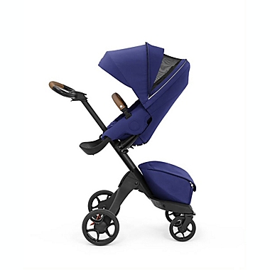 Stokke&reg; Xplory&reg; X Stroller in Royal Blue. View a larger version of this product image.