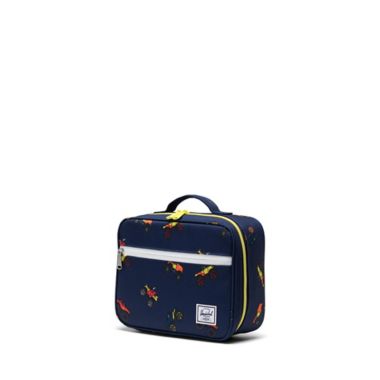Herschel Supply Co.&reg; Pop Quiz Peacoat Monster Truck Lunch Box in Blue. View a larger version of this product image.