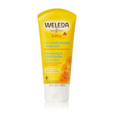 Weleda Baby 6.8 fl. oz. 2-in-1 Gentle Shampoo & Body Wash with Calendula