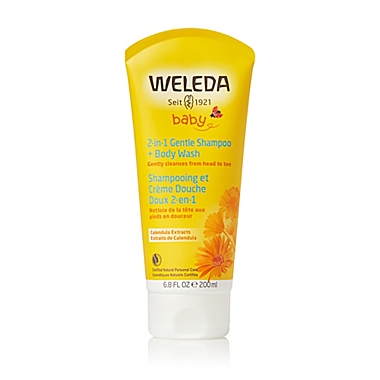 Weleda Baby 6.8 fl. oz. 2-in-1 Gentle Shampoo & Body Wash with Calendula. View a larger version of this product image.