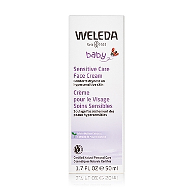 Weleda Baby 1.7 oz. Sensitive Face Cream with White Mallow. View a larger version of this product image.