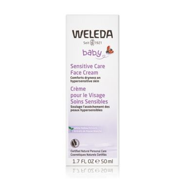 Weleda Baby 1.7 oz. Sensitive Face Cream with White Mallow. View a larger version of this product image.