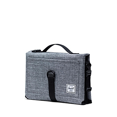 Herschel Supply Co.&reg; Sprout Portable Changing Mat in Dark Grey. View a larger version of this product image.