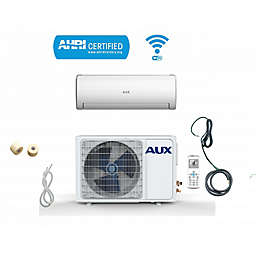 AUX 36,000 BTU Ductless Mini Split Air Conditioner with Heat Pump, 12-Foot Line and WIFi Control