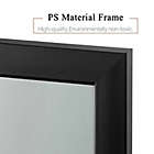 Alternate image 4 for Neutype 55-Inch x 16-Icnch Full-Length Wall-Mounted Hanging Door Mirror in Black