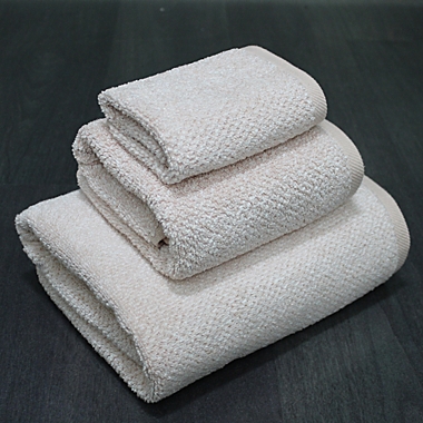 Haven&trade; Heathered Pebble Bath Towel in Blush Peony. View a larger version of this product image.