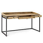 Alternate image 6 for Simpli Home Ralston Solid Acacia Wood Desk in Distressed Golden Wheat