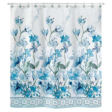 Avanti 72-Inch x 72-Inch Garden View Shower Curtain in White. View a larger version of this product image.